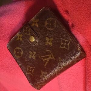 Authentic Louis Vuitton compact zip wallet